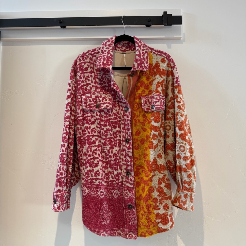 Free People Printed Ruby Jacket - image 3